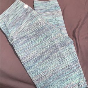 🍋blue & grey lulu lemon tights🍋